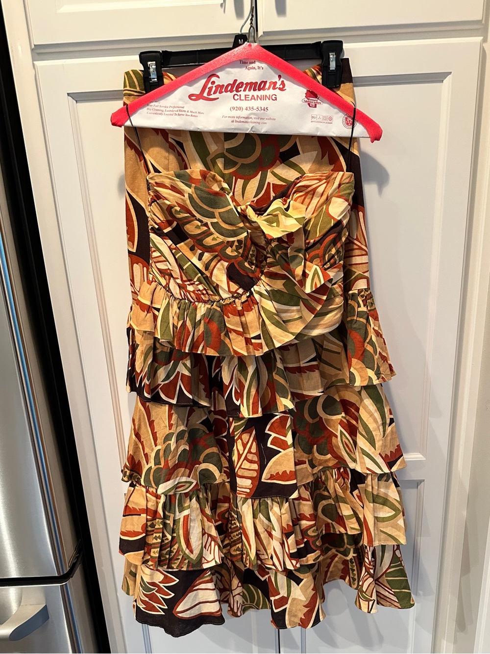 Zara Multicolor Tropical Ruffle Two-Piece Set Size S - Picture 11 of 16